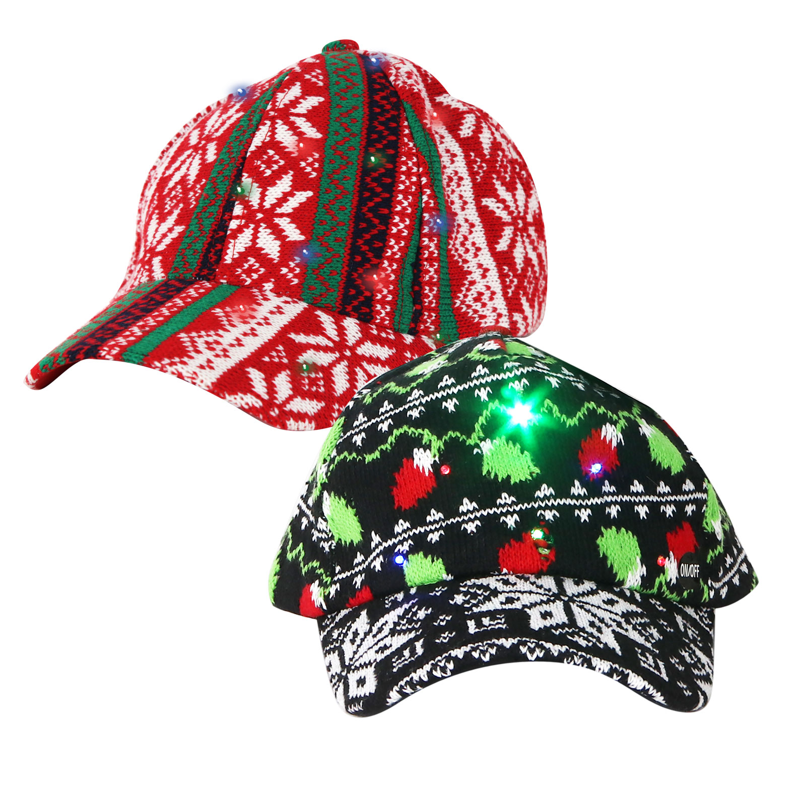 Uncle Bob's Light-Up Knitted Ball Cap