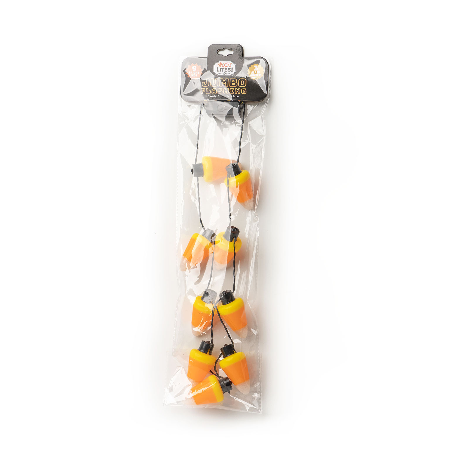 Lotsa LITES! Jumbo Flashing Halloween Necklace