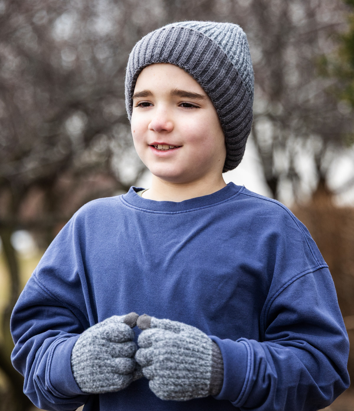 Britt's Knits Kid's Bonfire Beanie