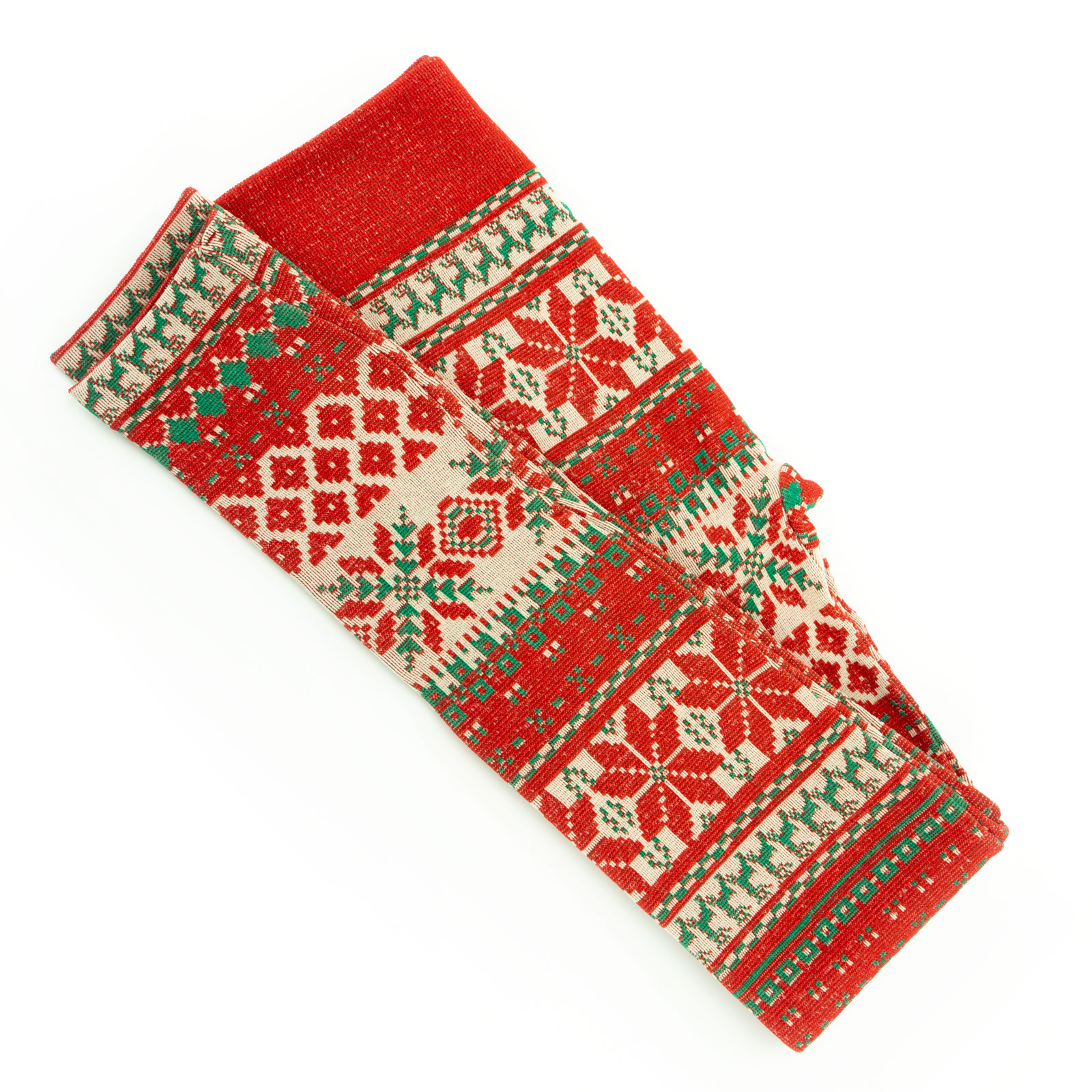 Britts Knits Holiday Fleece Leggings - Nordic - Large/XLarge