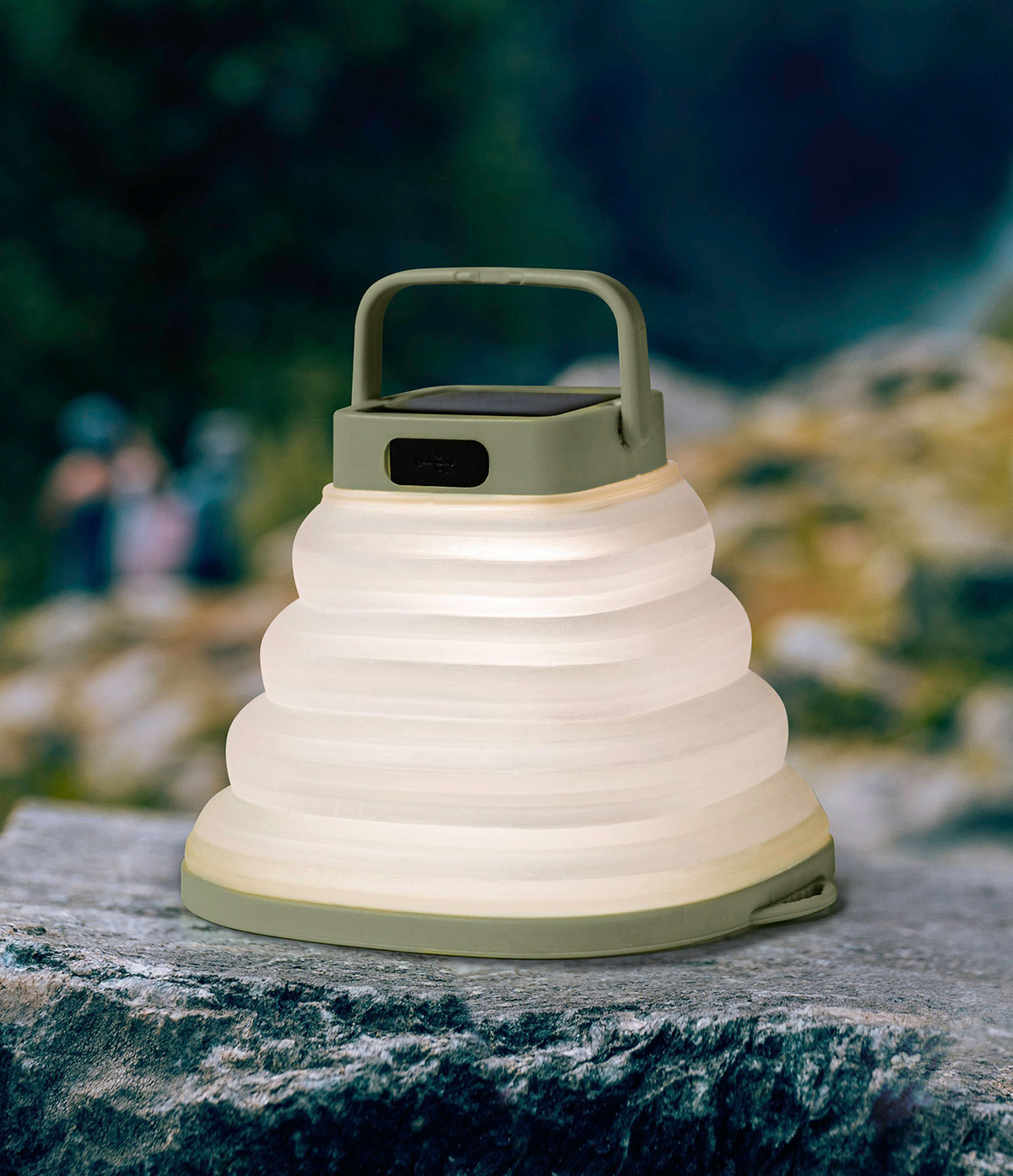 Bunk House Aurora Rechargeable and Collapsible Lantern