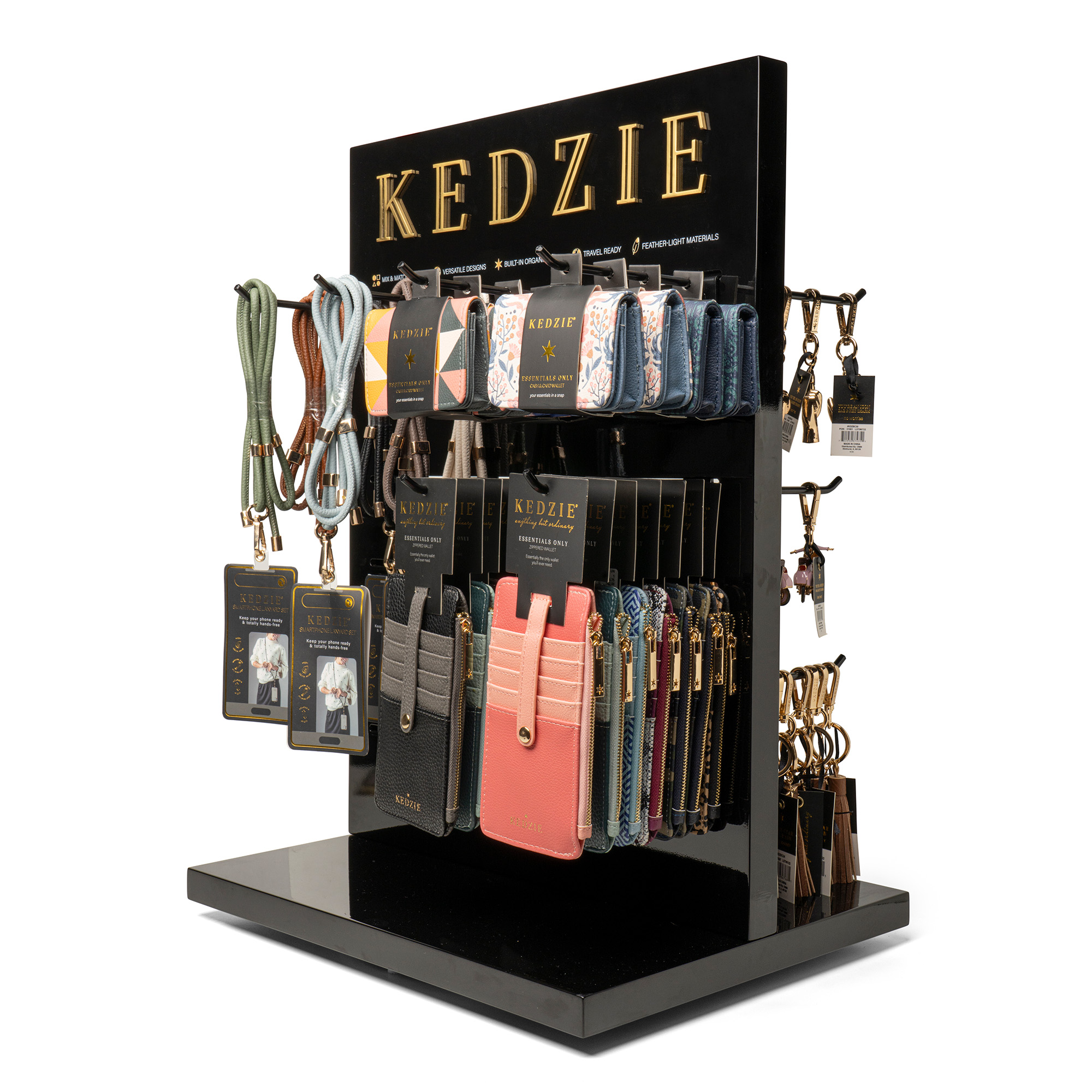 極美品✨EDWZ everyday with zippy Kedzie Essentials Only Zippered Wallet