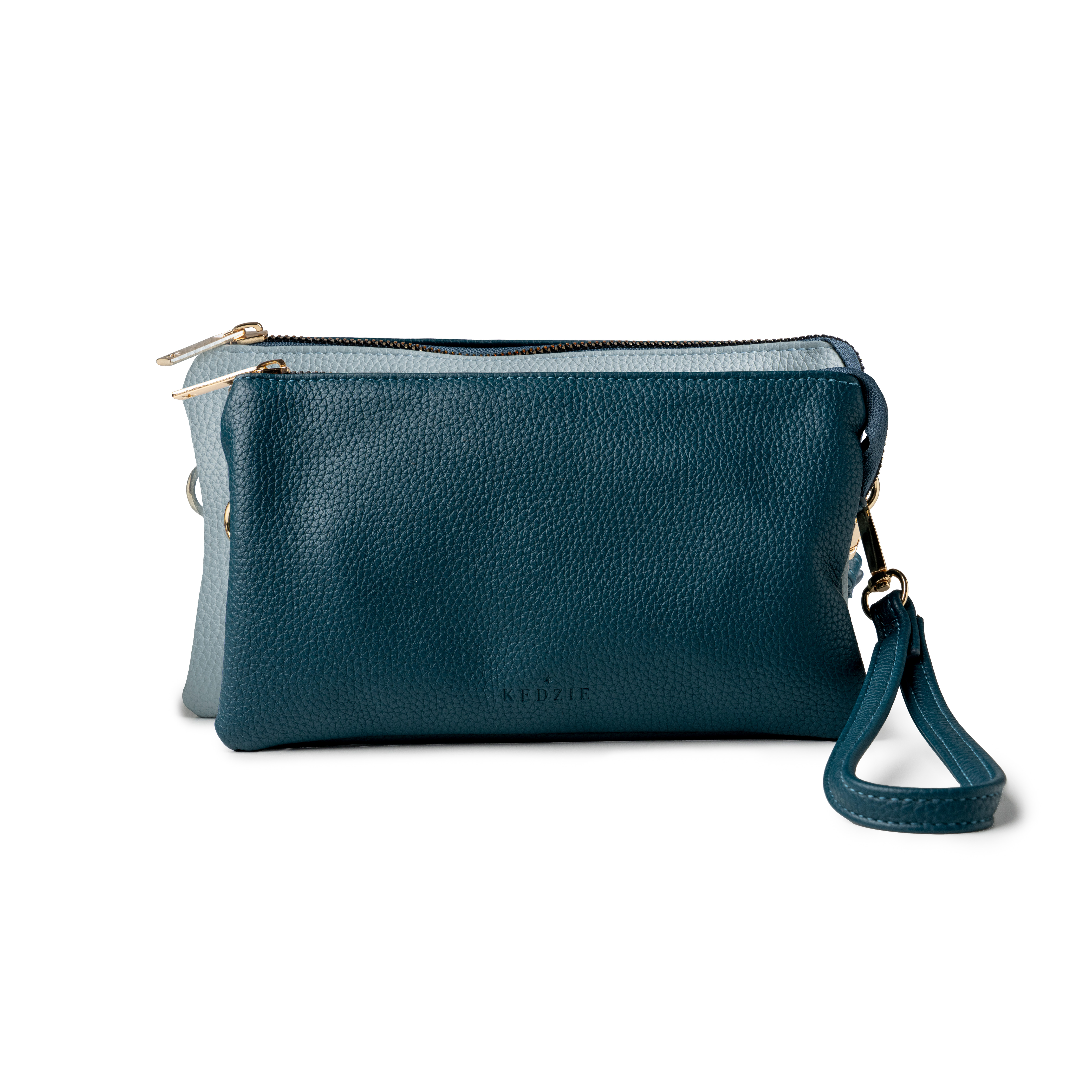 【AAKE】WALLET CROSS BAG Kedzie Eclipse Colorblocked Convertible Wallet Crossbody