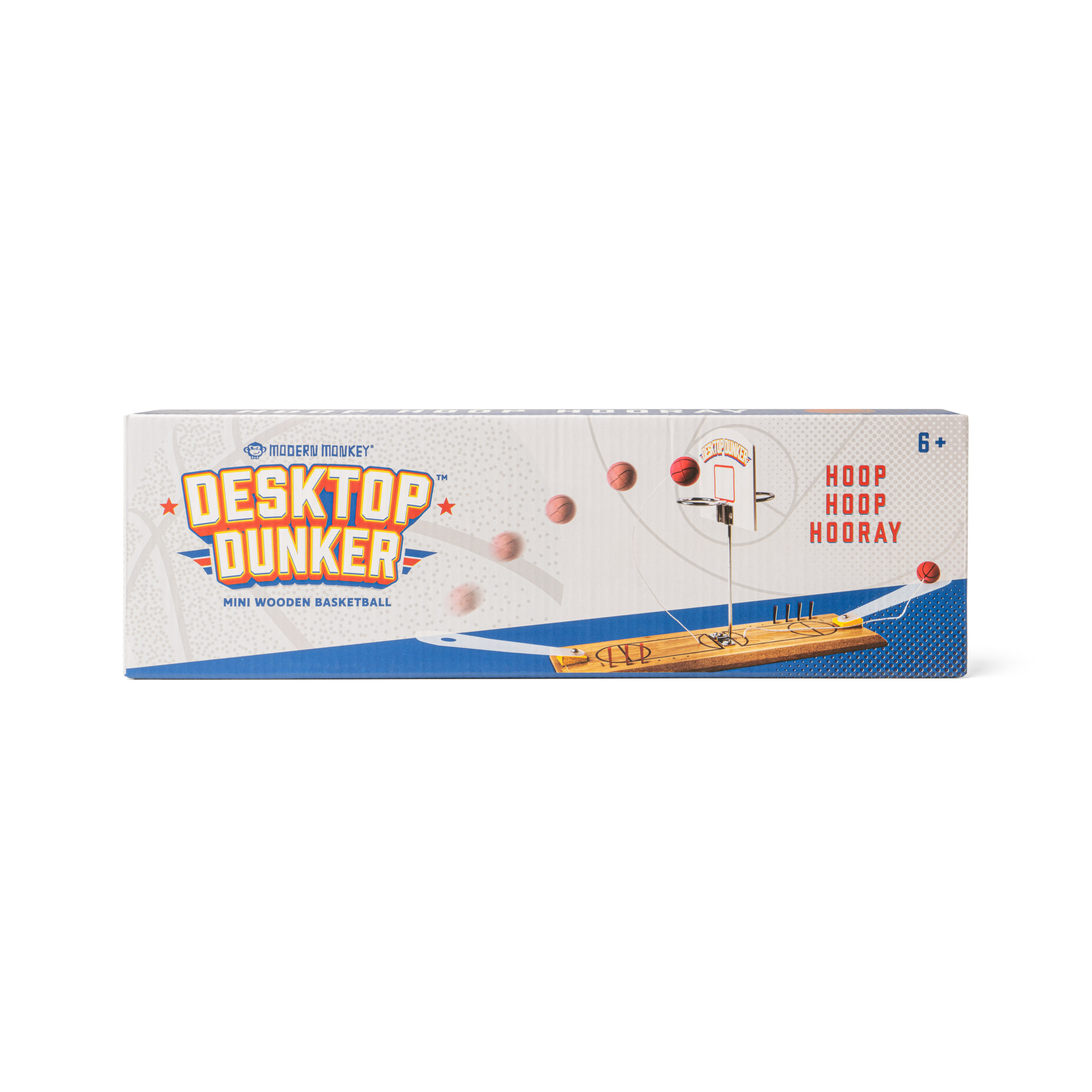 Modern Monkey Desktop Dunker Basketball Wooden Mini Game