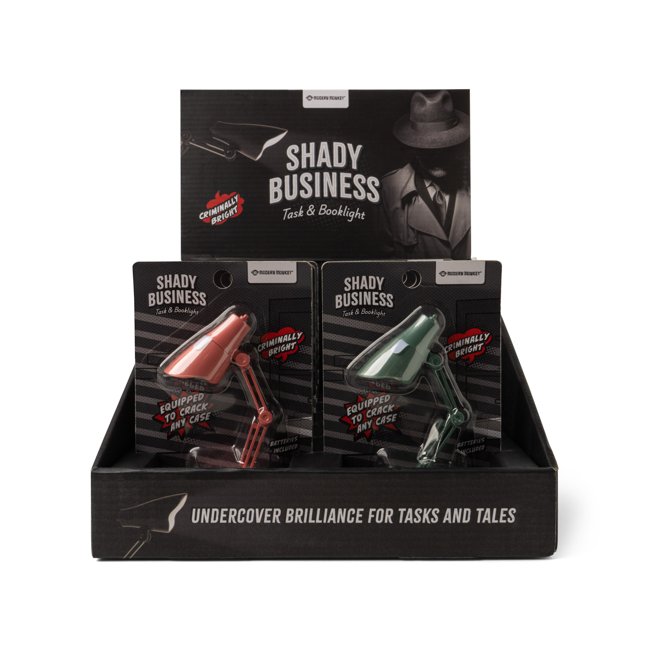 2個セット　Monkey Light m133s　新品未開封 Modern Monkey Shady Business Task & Booklight Mini LED Lamp
