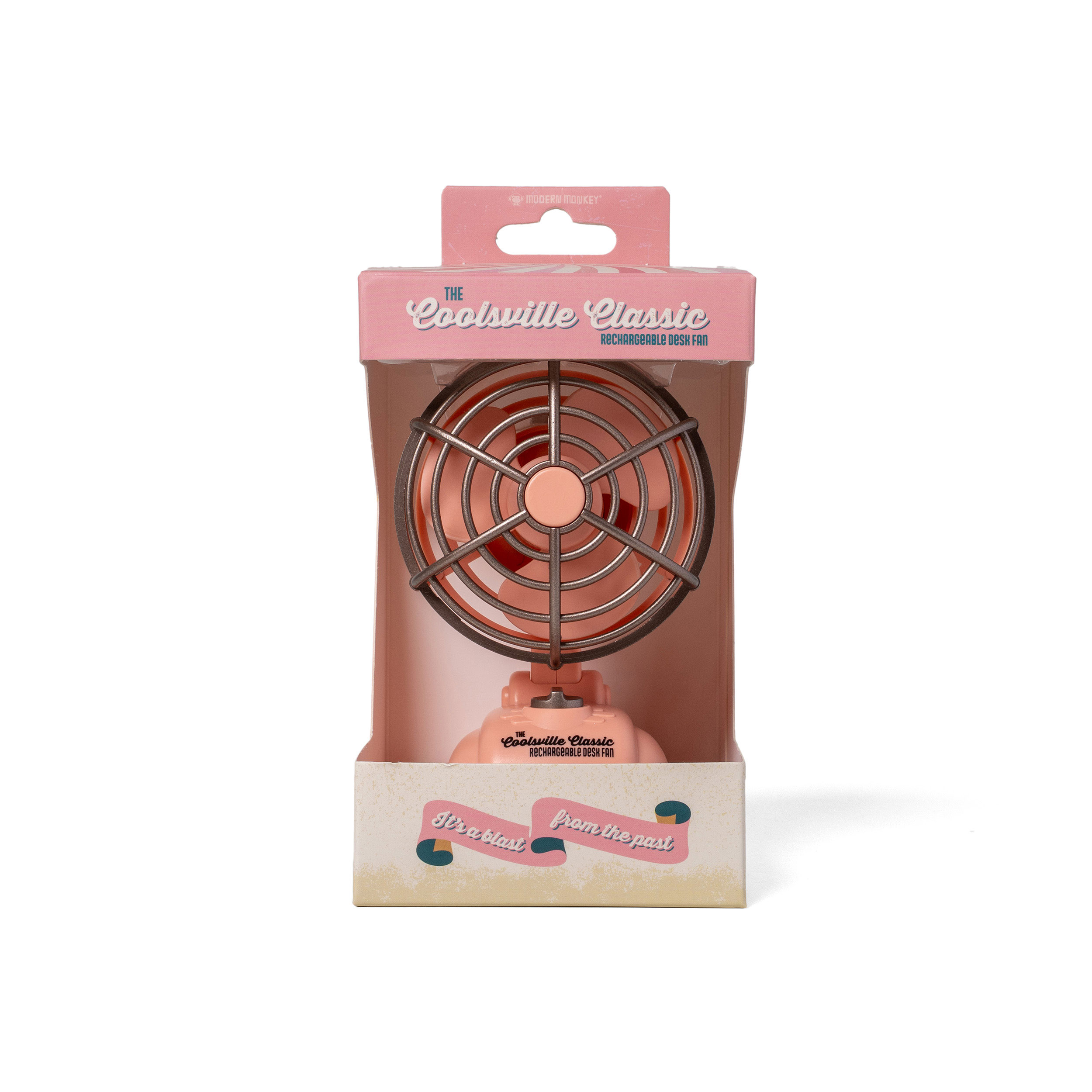 Modern Monkey The Coolsville Rechargeable Desk Fan