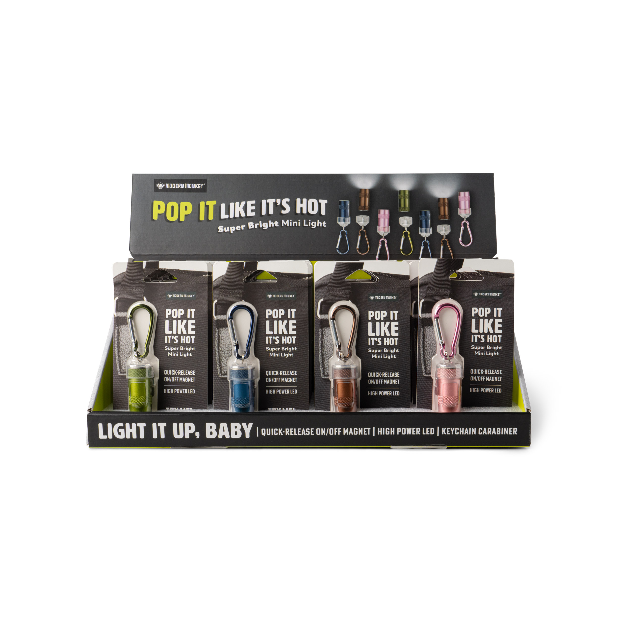 2個セット　Monkey Light m133s　新品未開封 Modern Monkey Pop It Like It's Hot Super Bright Mini Light