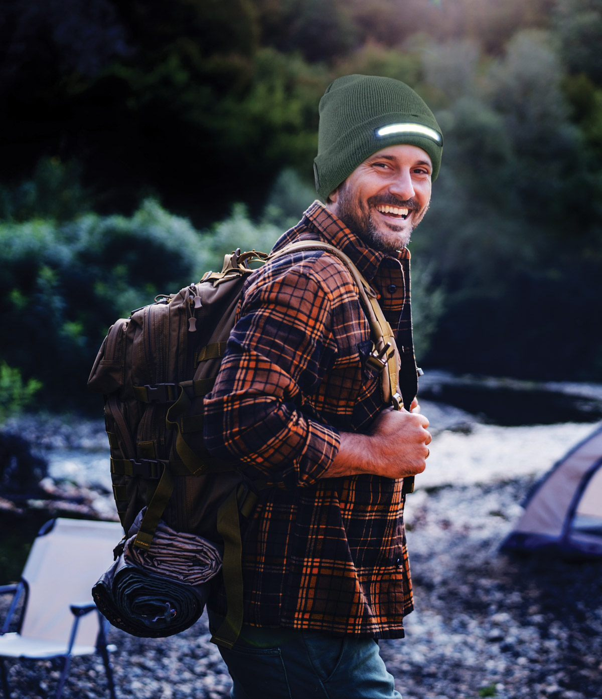 Night Scope Night Watch Rechargeable LED Beanie