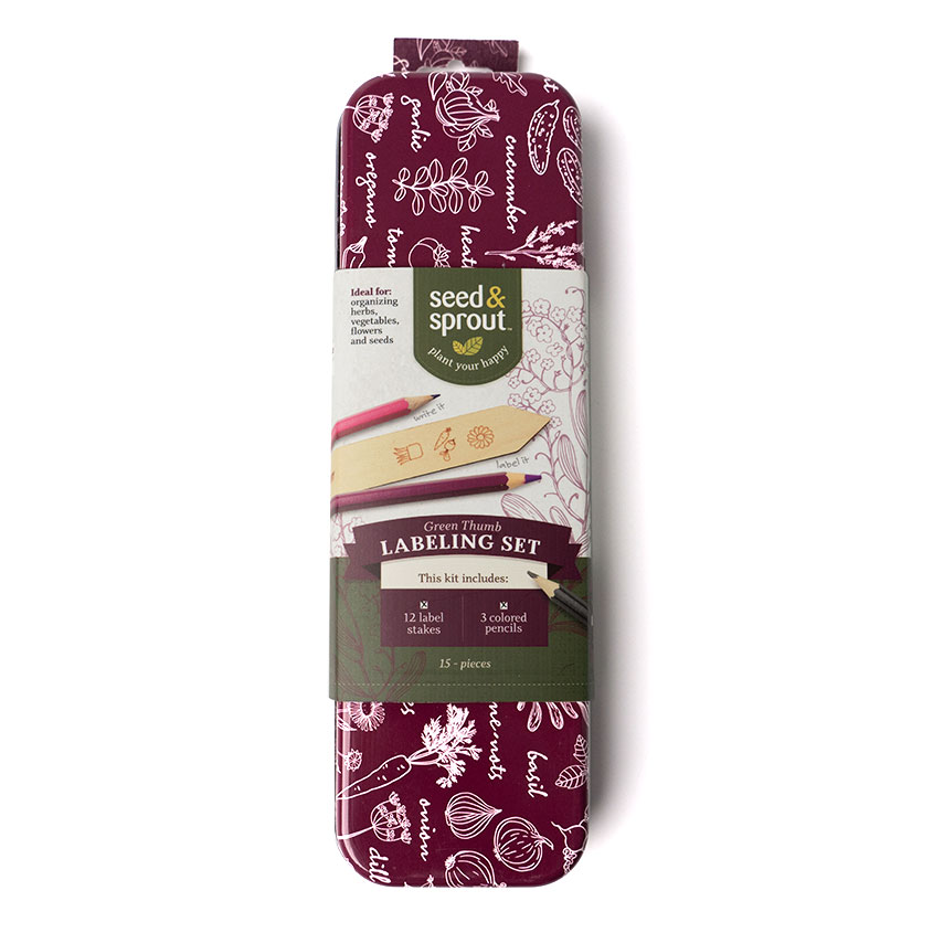 Seed & Sprout Gardening Labeling Set