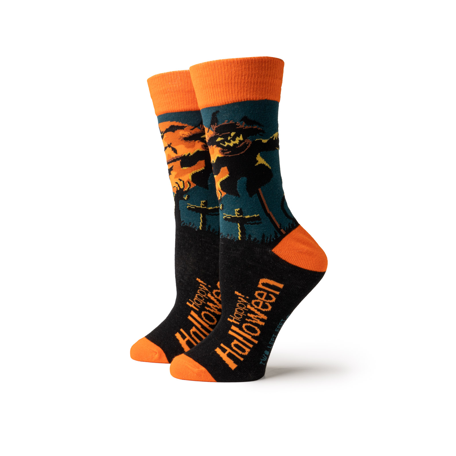 Two Left Feet Halloween Socks