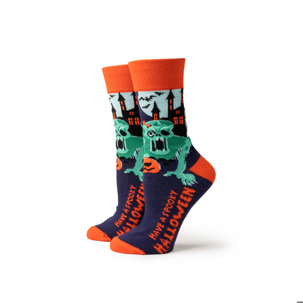 (s M) Tricks Over TreatsÂ Halloween Tlf Sock Asst 36pcs Unit